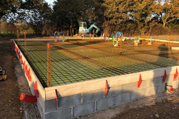 Réalisation d'une maçonnerie par Arnaud Maçonnerie Couverture, maçon à Brétignolles-sur-Mer